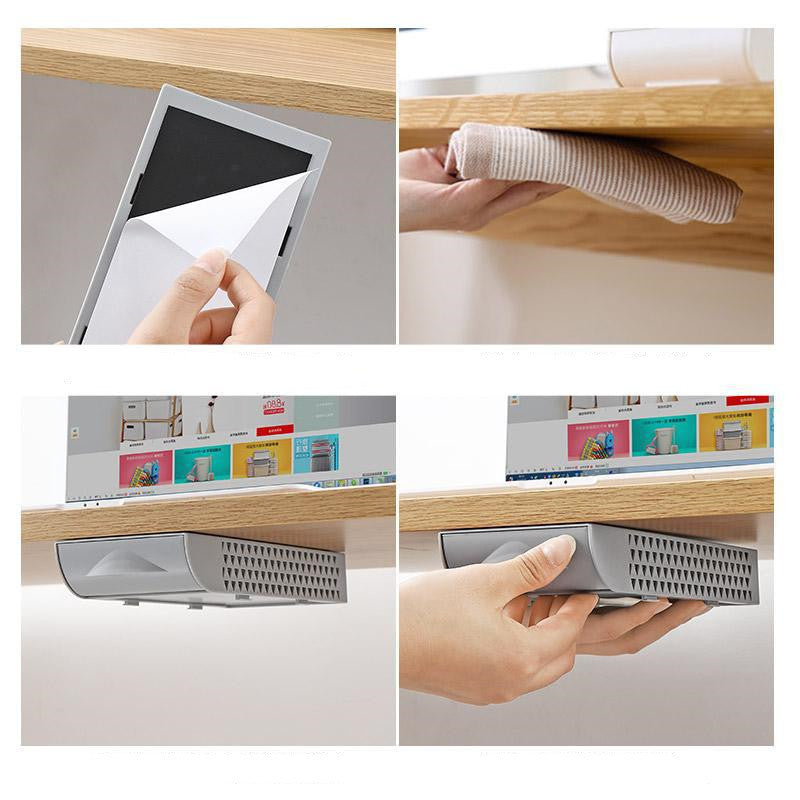 Clearly Hidden Stackable Office Drawer Organizer
