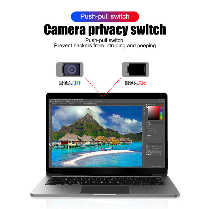 Clearly Hidden Magnetic Privacy Film For Notebooks