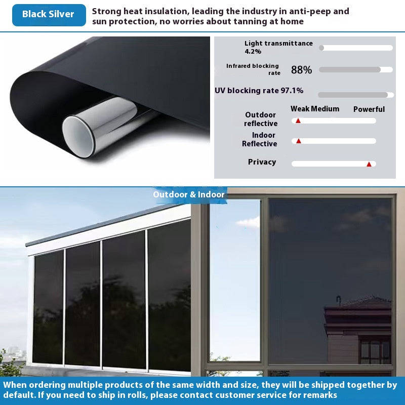 Clearly Hidden Heat-insulating Film