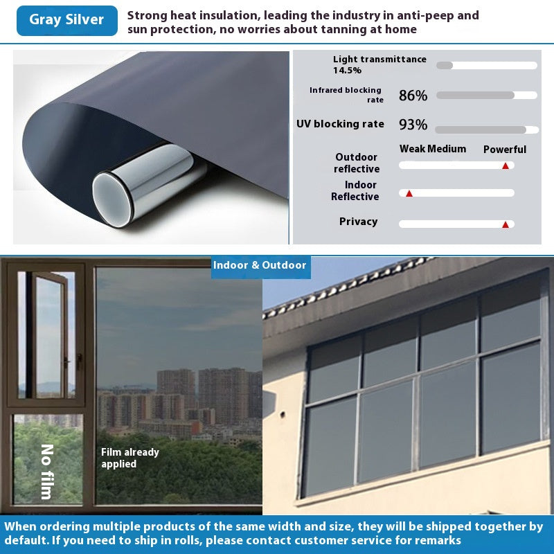 Clearly Hidden Heat-insulating Film