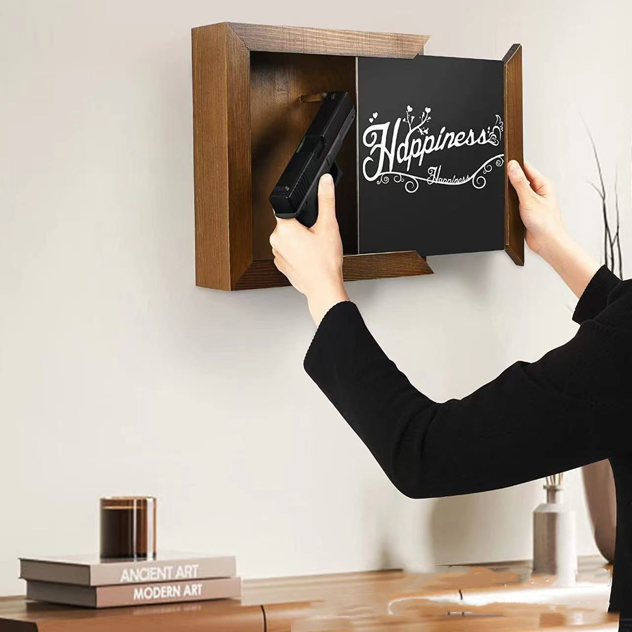 Clearly Hidden Storage Box with Photo Frame