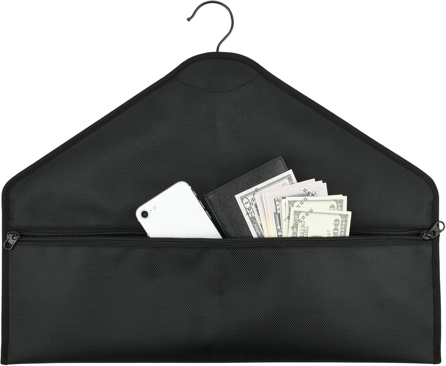 Clearly Hidden Storage Hanger Bag