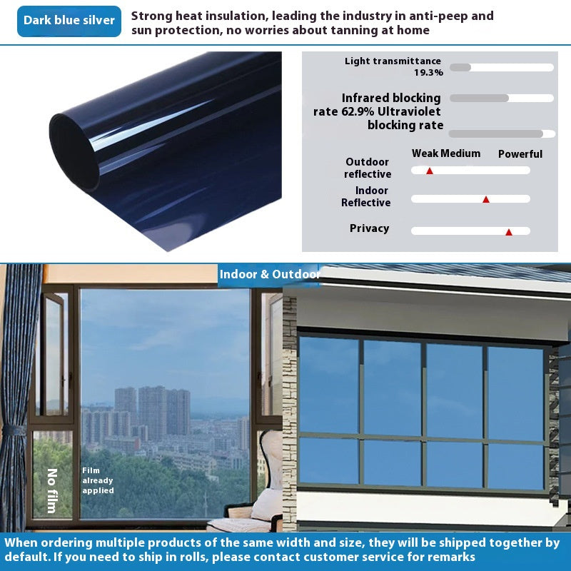 Clearly Hidden Heat-insulating Film