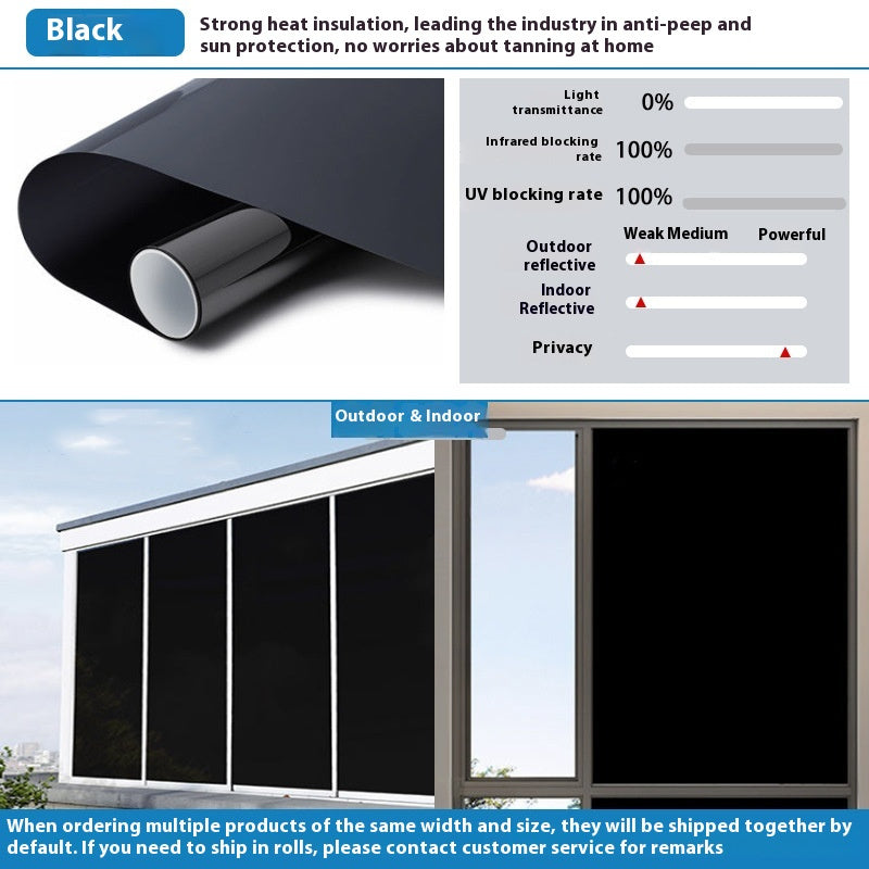 Clearly Hidden Heat-insulating Film