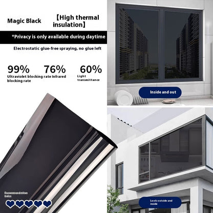 Clearly Hidden Heat-insulating Film