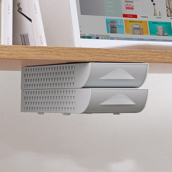 Clearly Hidden Stackable Office Drawer Organizer