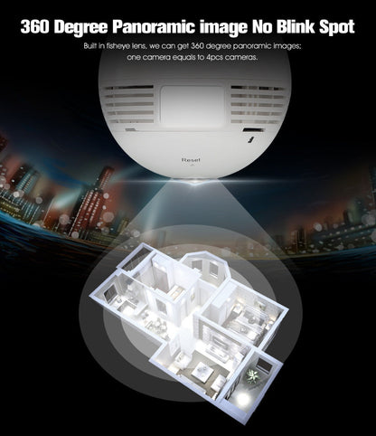 Security Ip Wireles VR 360 Bulb Camera