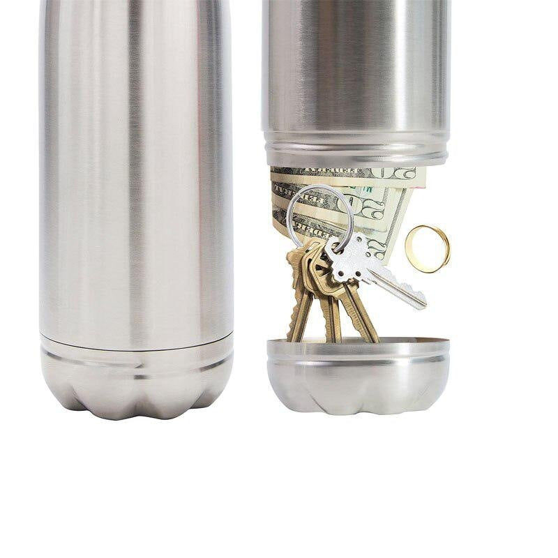 Clearly Hidden Storage Cola Cup Bottom