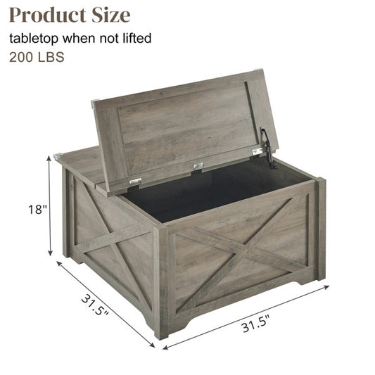 Large Hidden Storage Compartment