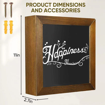 Clearly Hidden Storage Box with Photo Frame