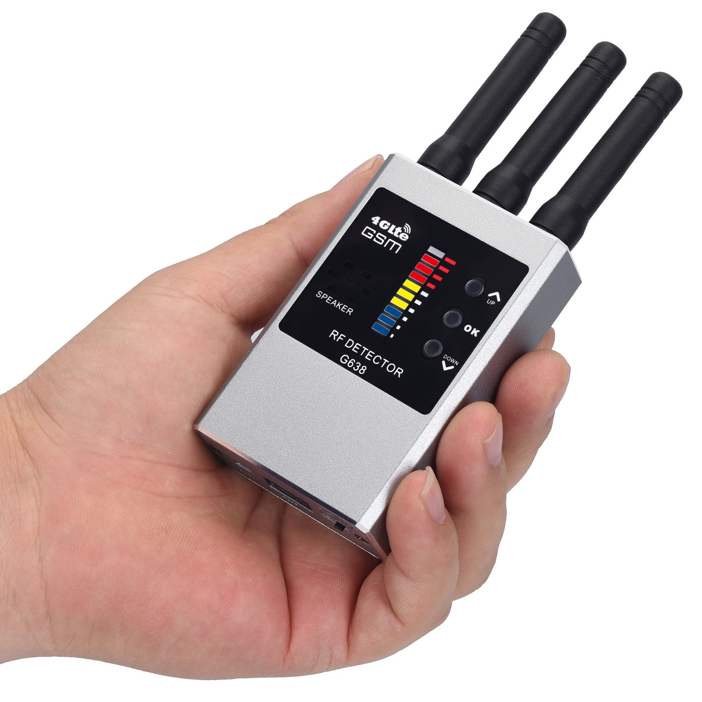Clearly Hidden RF Bug Detector