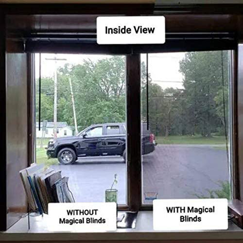 Clearly Hidden Window Glass Film To Prevent Peeping