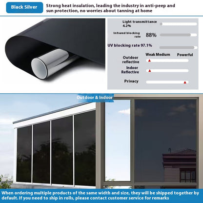Clearly Hidden Heat-insulating Film