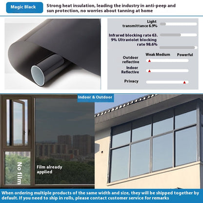 Clearly Hidden Heat-insulating Film