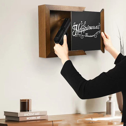 Clearly Hidden Storage Box with Photo Frame