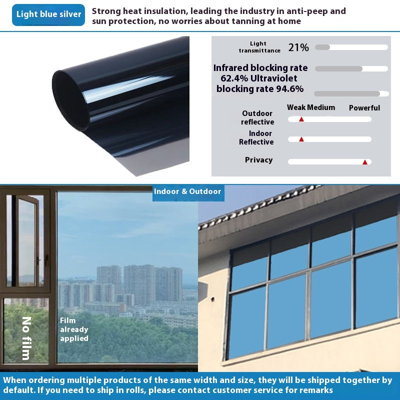 Clearly Hidden Heat-insulating Film